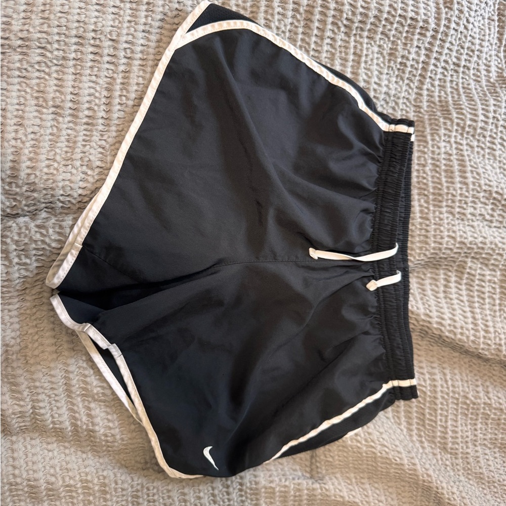 Nike Black and White Athletic Shorts